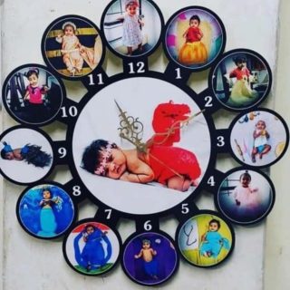 Photo Wall Clock